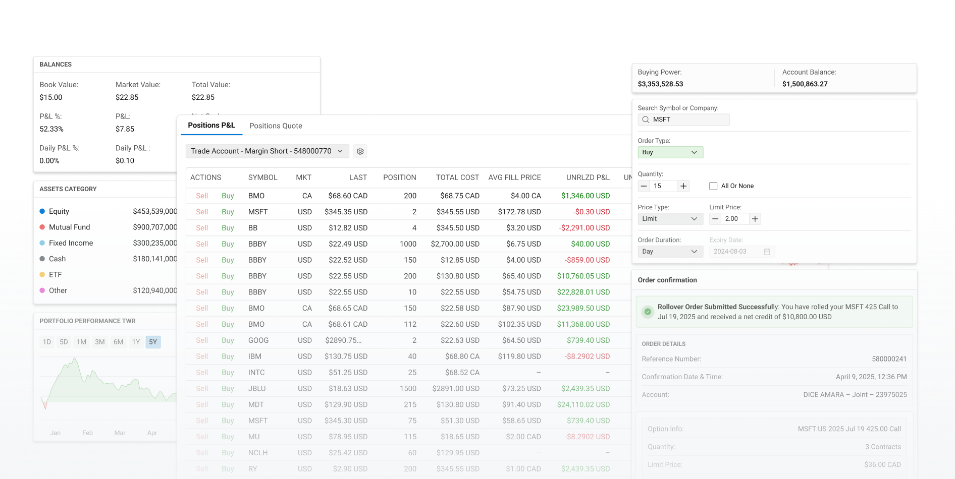 QuoteMedia Paper Trading