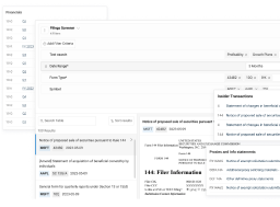 Filings Insights